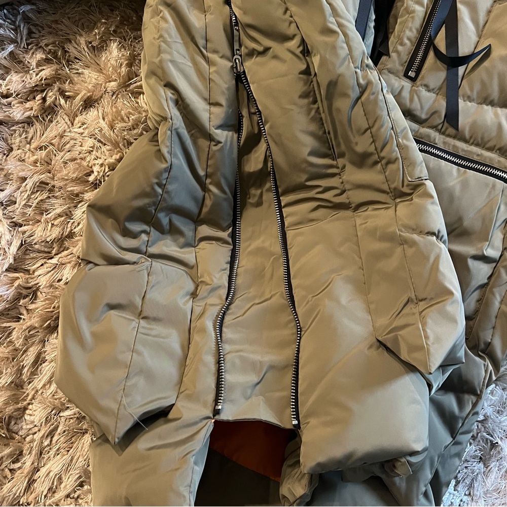OROLAY THICKENED DOWN PUFFER COAT SIZE SMALL  NEW - Picture 8 of 16